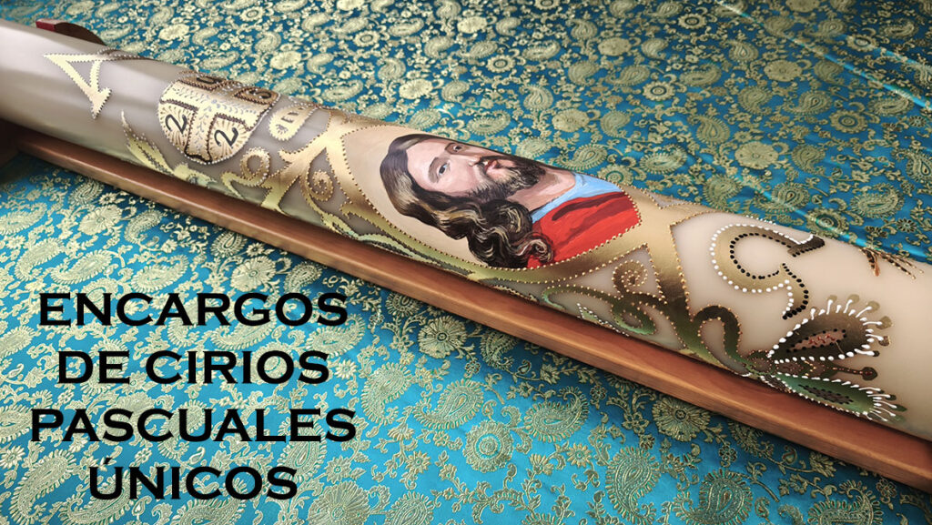 Encargo de cirios pascuales